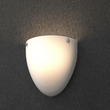 9W LED Indoor Wall Sconce, 5000K (Daylight White), 550LM, Brushed Nickel Wall Mounting Light, Dimmable, Hallway Light Fixtures