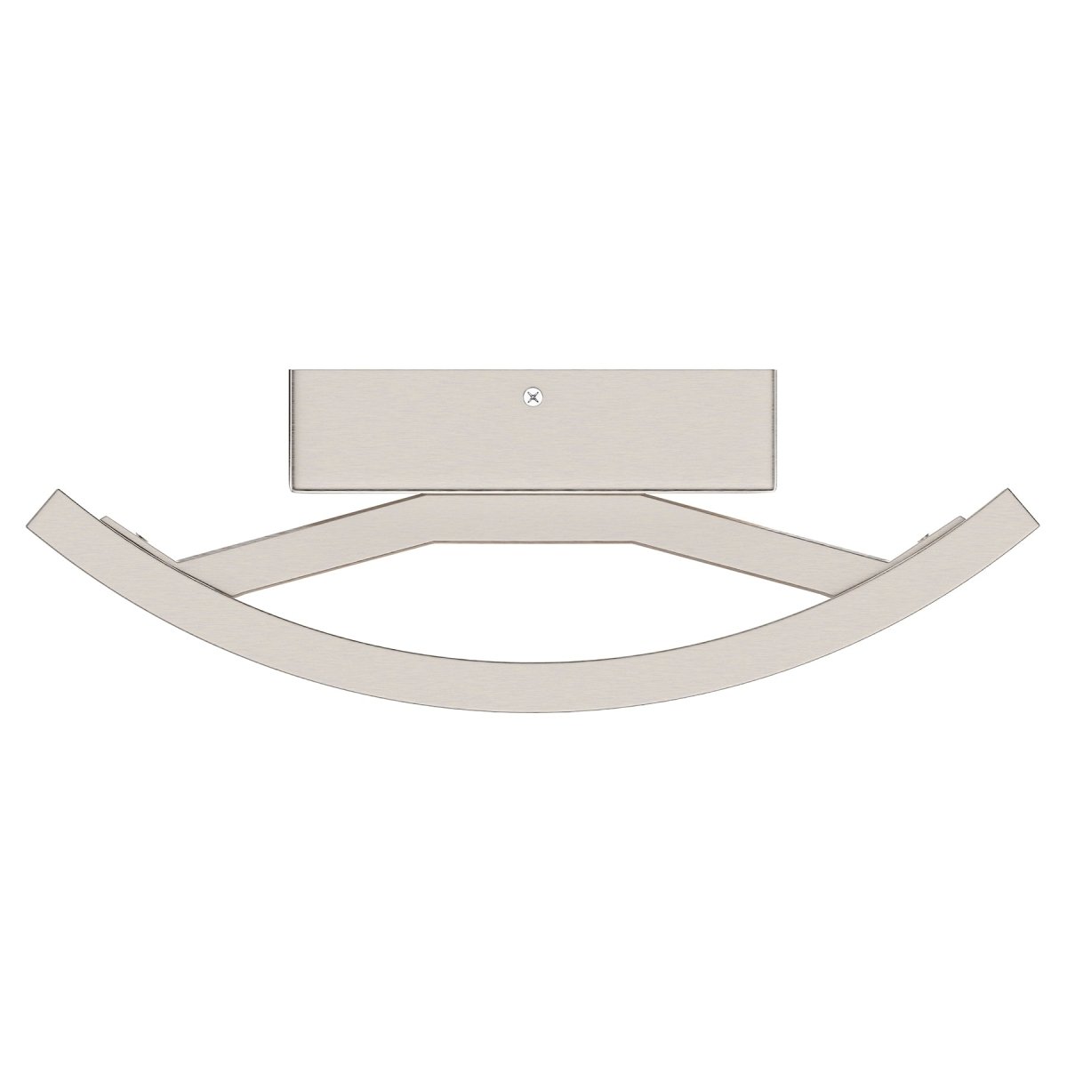 9W LED Wall Sconce Light, 3000K Warm White 500LM 120V Brushed Nickel Finish, ETL Listed, Dimmable, Hallway Light Fixtures