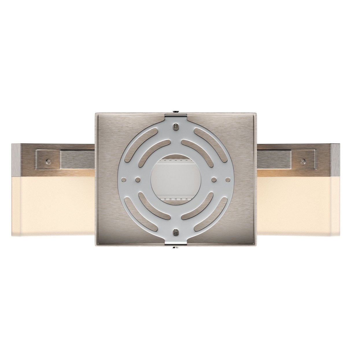9W LED Wall Sconce Light, 3000K Warm White 500LM 120V Brushed Nickel Finish, ETL Listed, Dimmable, Hallway Light Fixtures