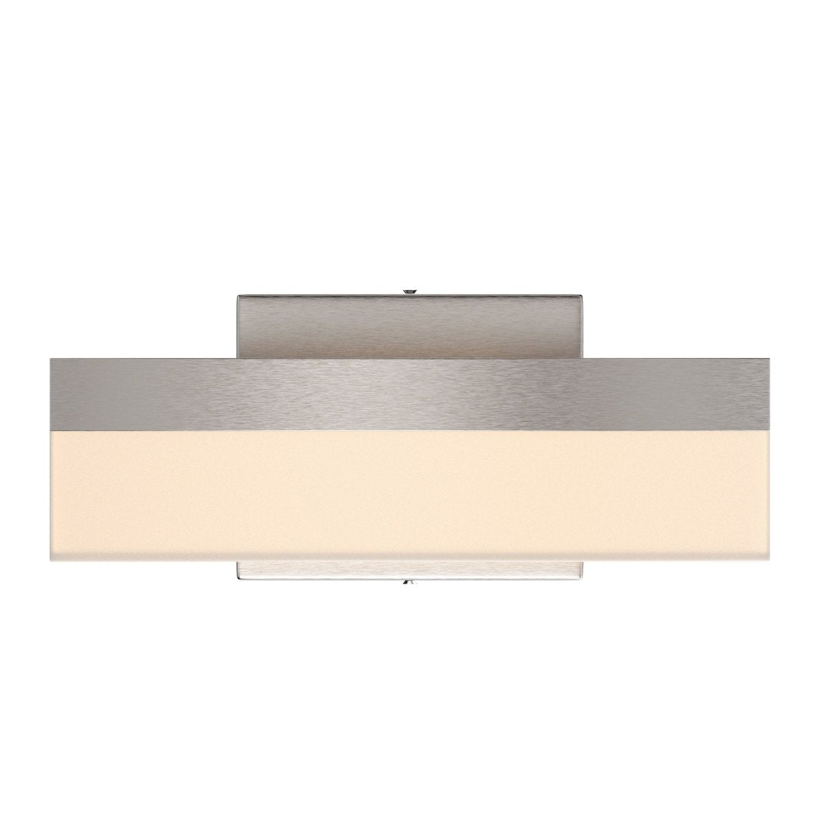 9W LED Wall Sconce Light, 3000K Warm White 500LM 120V Brushed Nickel Finish, ETL Listed, Dimmable, Hallway Light Fixtures