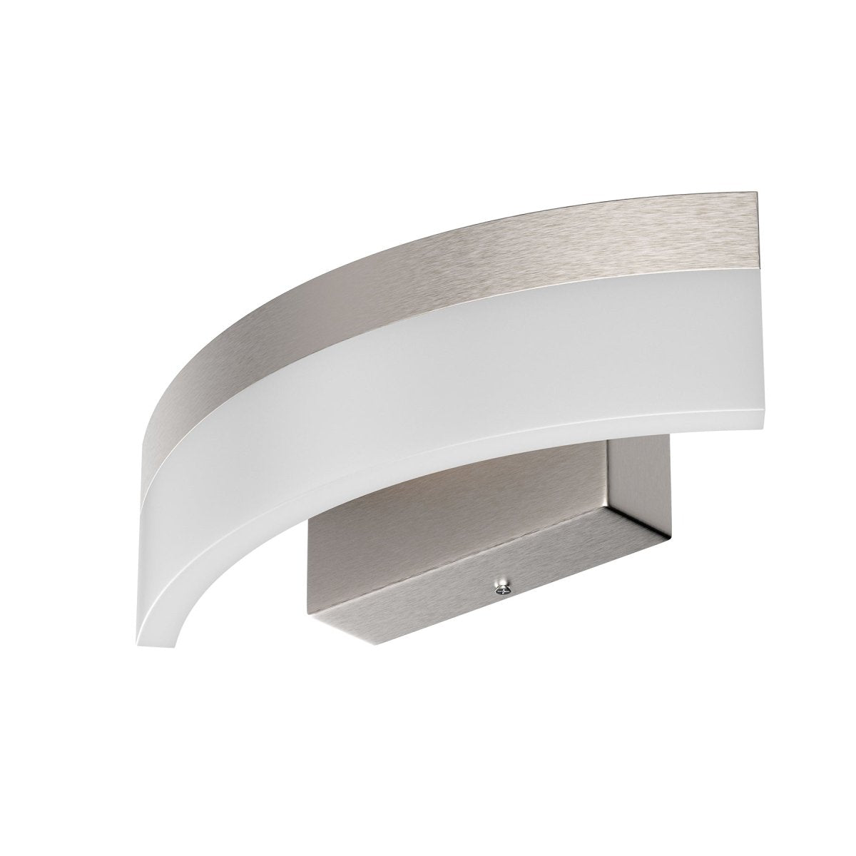 9W LED Wall Sconce Light, 3000K Warm White 500LM 120V Brushed Nickel Finish, ETL Listed, Dimmable, Hallway Light Fixtures