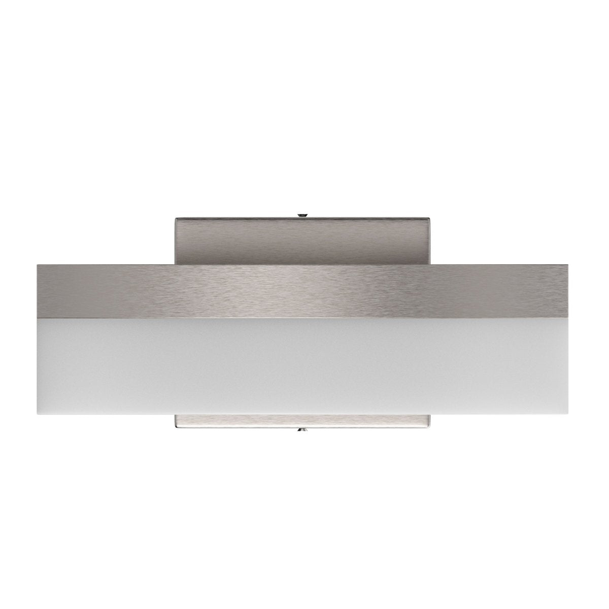 9W LED Wall Sconce Light, 3000K Warm White 500LM 120V Brushed Nickel Finish, ETL Listed, Dimmable, Hallway Light Fixtures