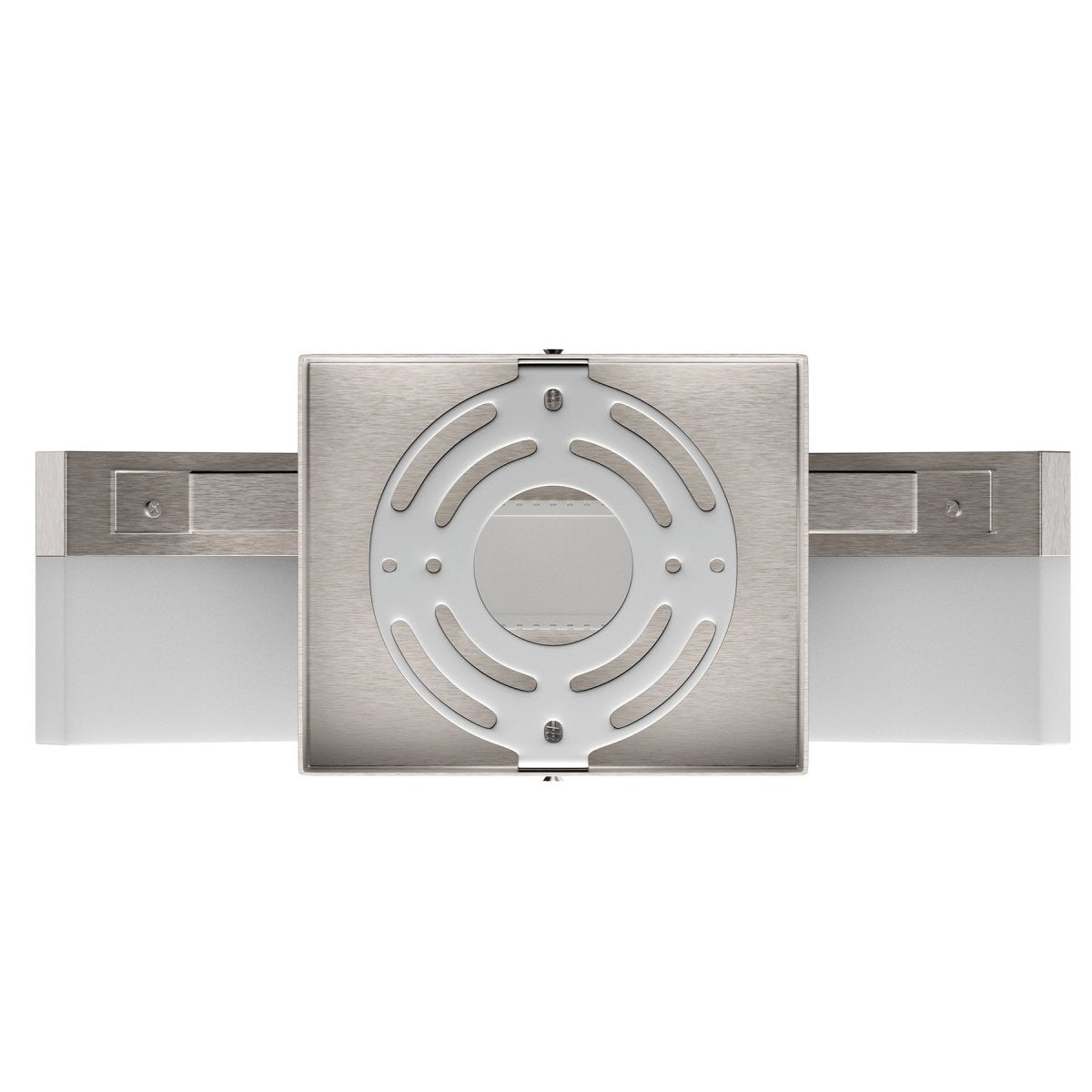 9W LED Wall Sconce Light, 3000K Warm White 500LM 120V Brushed Nickel Finish, ETL Listed, Dimmable, Hallway Light Fixtures