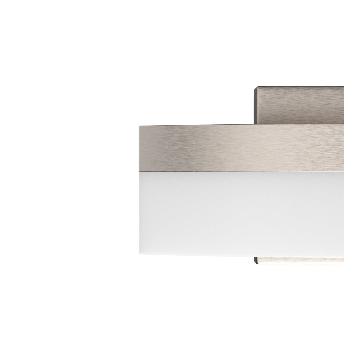 9W LED Wall Sconce Light, 3000K Warm White 500LM 120V Brushed Nickel Finish, ETL Listed, Dimmable, Hallway Light Fixtures