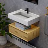 Alysa 30" Floating Bathroom Vanity Set with FLX16 Acrylic Sink