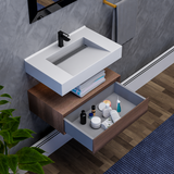 Alysa 30" Floating Bathroom Vanity Set with FLX16 Acrylic Sink