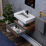 Alysa 30" Floating Bathroom Vanity Set with FLX16 Acrylic Sink