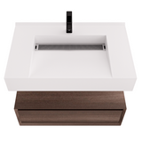 Alysa 30" Floating Bathroom Vanity Set with FLX16 Acrylic Sink