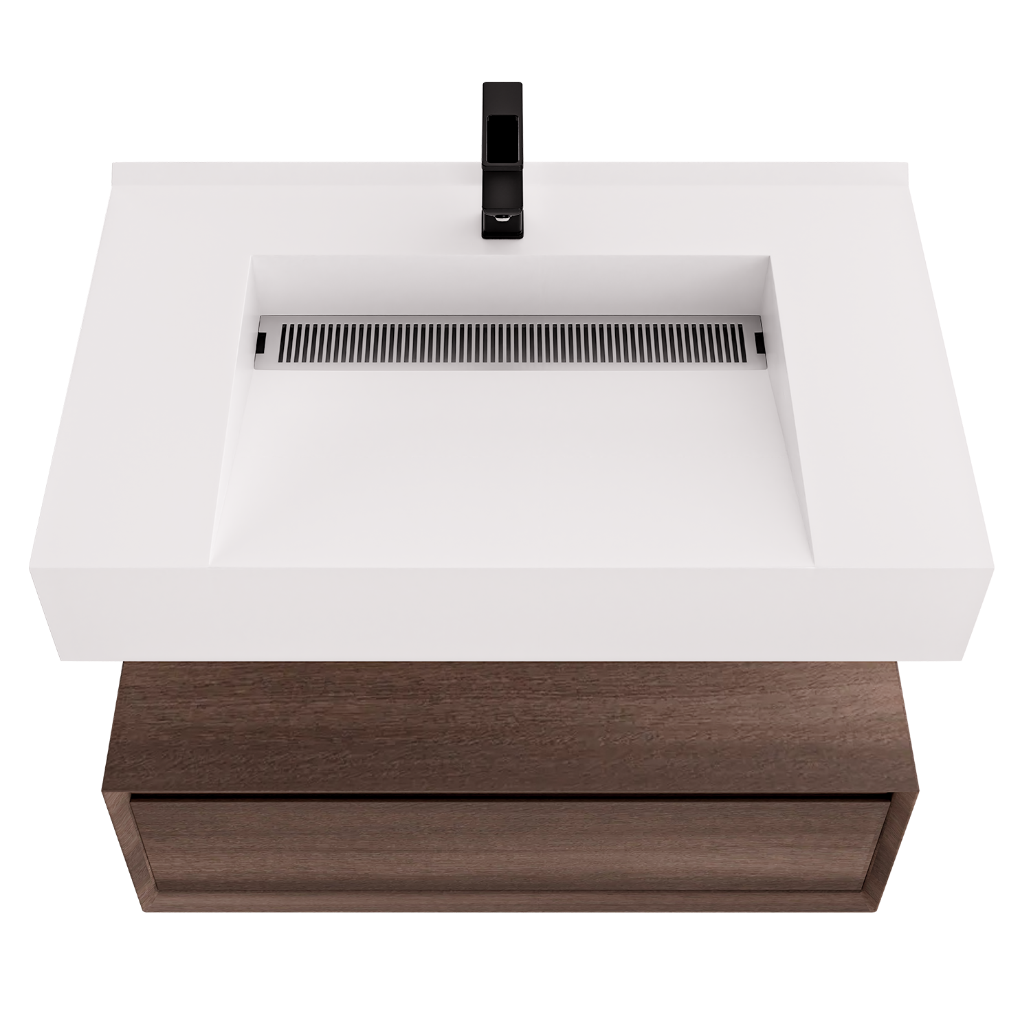 Alysa 30" Floating Bathroom Vanity Set with FLX16 Acrylic Sink