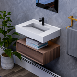 Alysa 30" Floating Bathroom Vanity Set with FLX16 Acrylic Sink