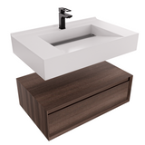 Alysa 30" Floating Bathroom Vanity Set with FLX16 Acrylic Sink