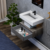 Alysa 30" Floating Bathroom Vanity Set with FLX16 Acrylic Sink