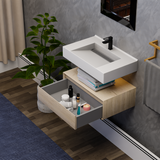 Alysa 30" Floating Bathroom Vanity Set with FLX16 Acrylic Sink