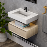 Alysa 30" Floating Bathroom Vanity Set with FLX16 Acrylic Sink