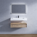 Alysa 42" Floating Bathroom Vanity Set with FLX16 Acrylic Sink