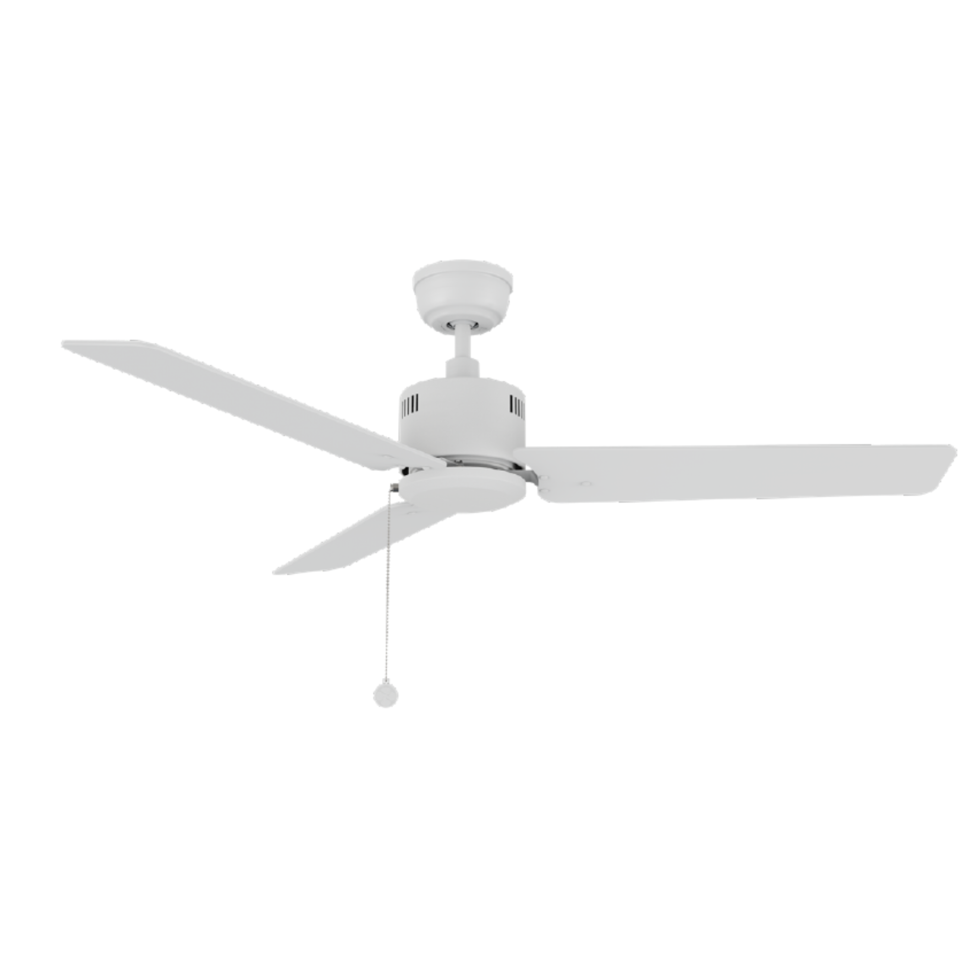 APEX 52 In 3 Blade Smart Ceiling Fan Without  LED  Lights With Pull Chain