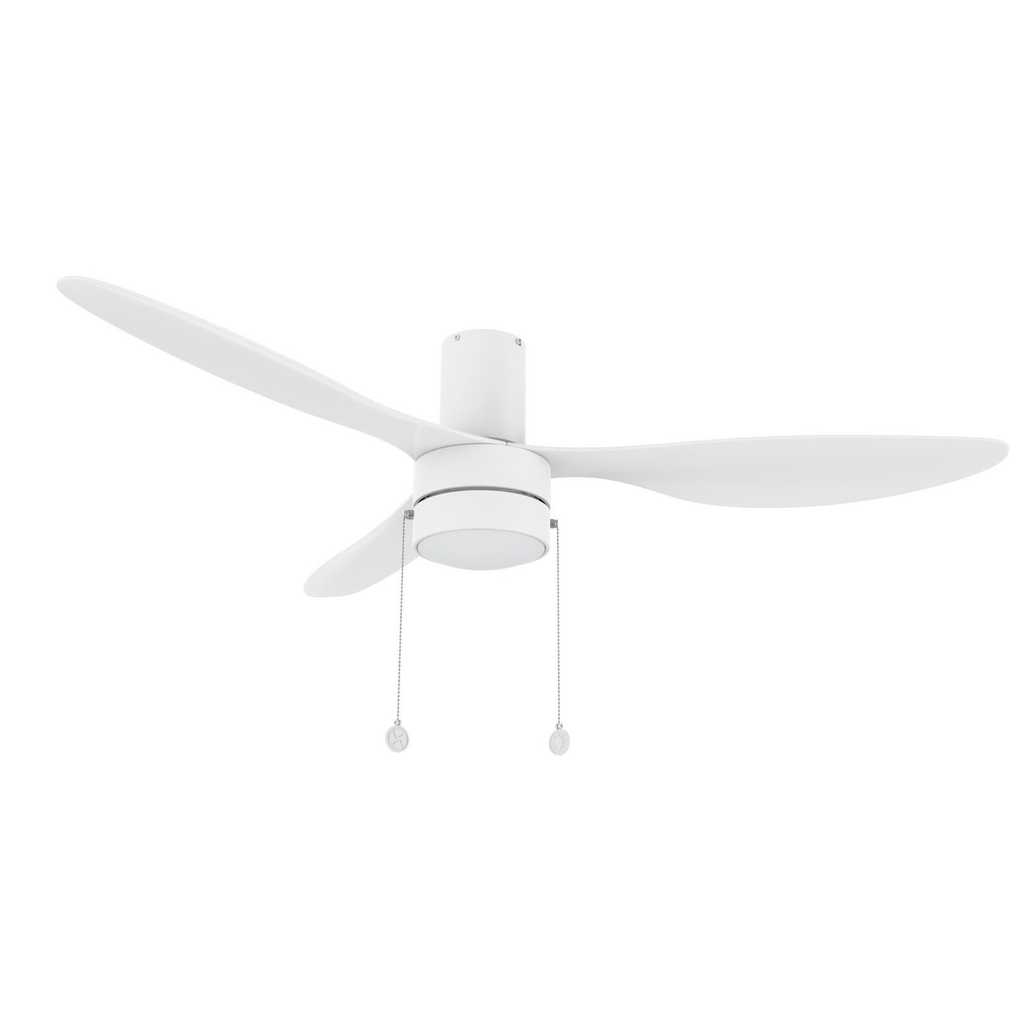 HAVEN 52 In 3 Blade Smart Ceiling Fan With Integrated LED Lights With Pull Chain