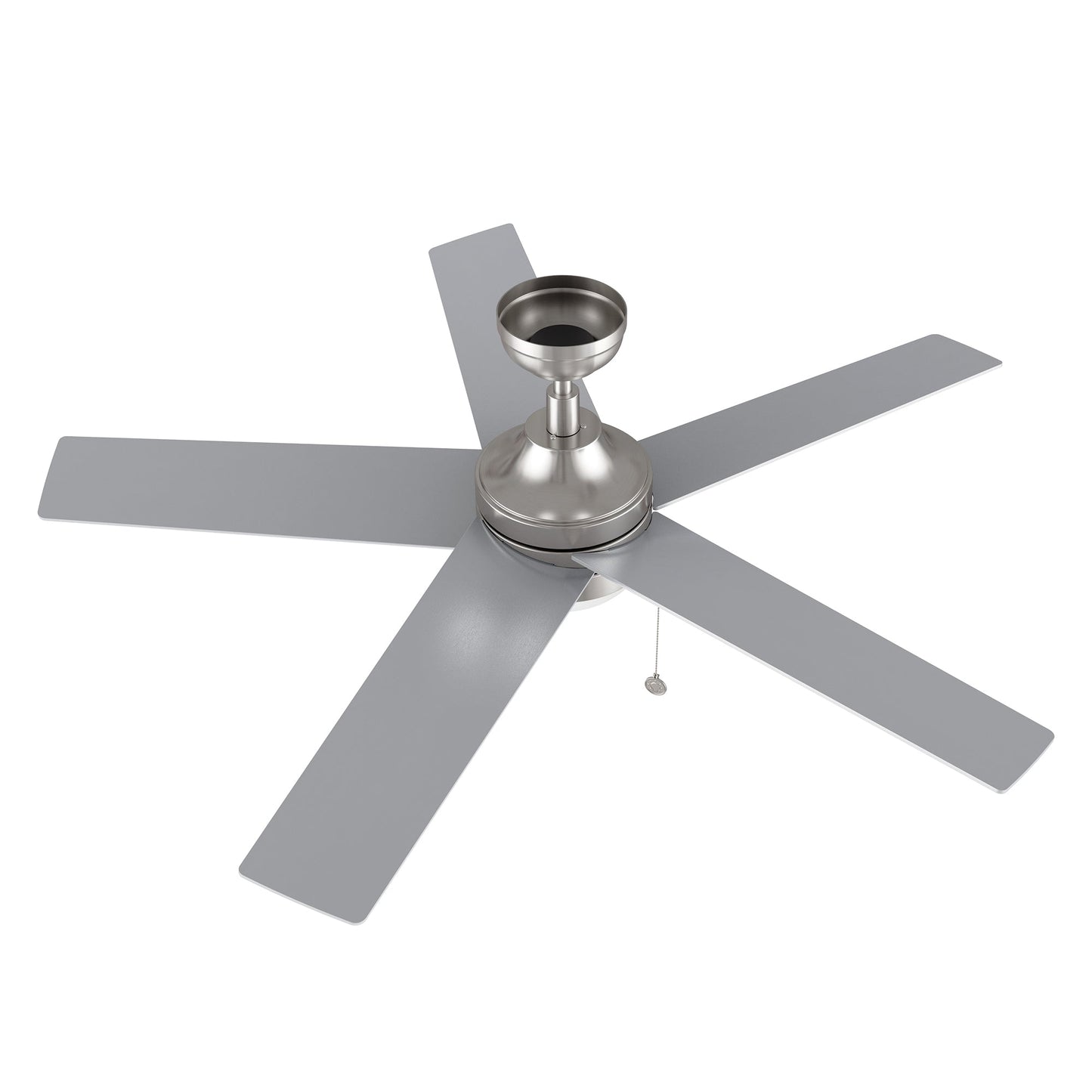 MALTA 52 In 5 Blade Smart Ceiling Fan With Integrated LED Lights With Pull Chain