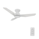 LEON 44 In 3 Blade Smart Ceiling Fan Without  LED  Lights With Remote