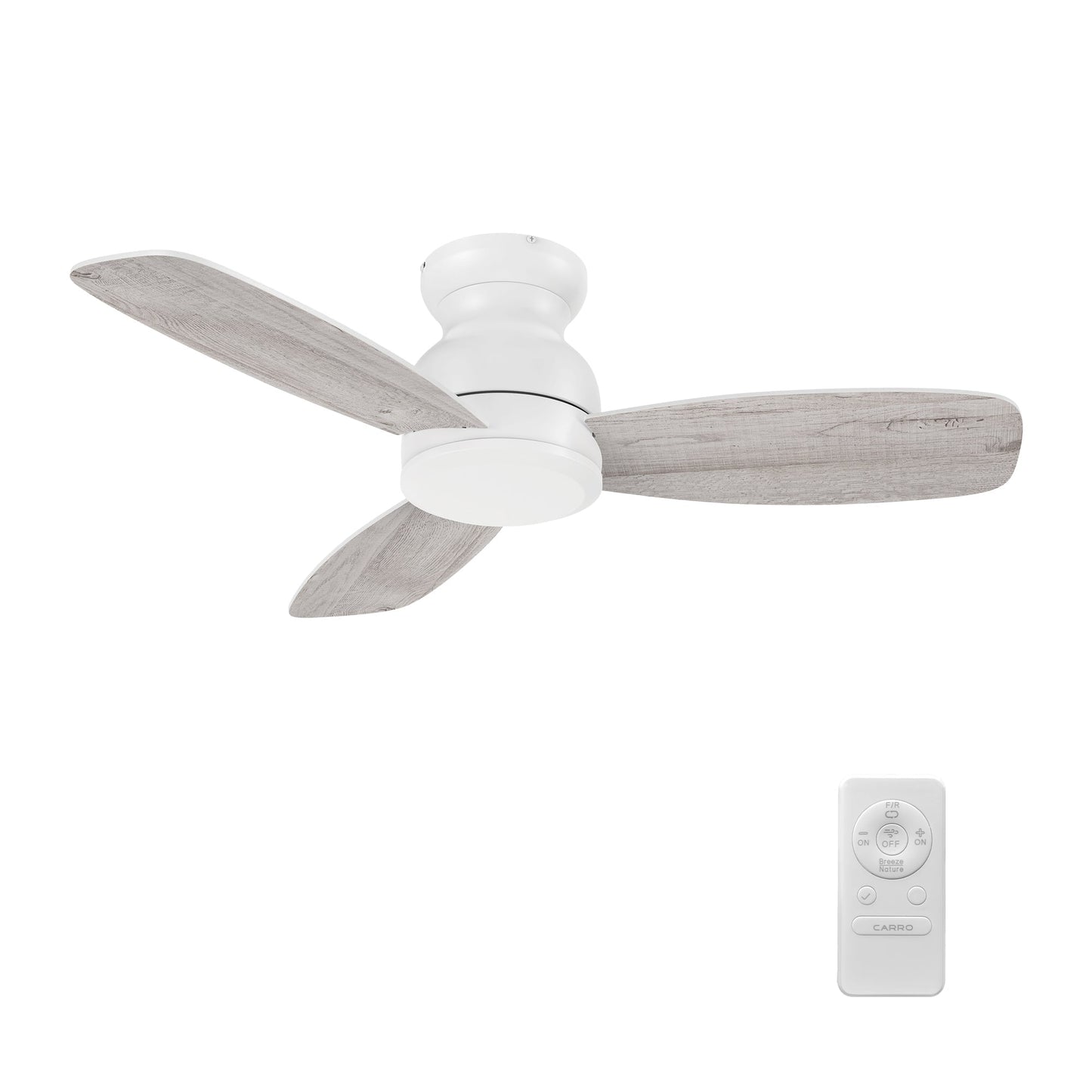 STANLEY 44 In 3 Blade Smart Ceiling Fan Without  LED  Lights With Remote