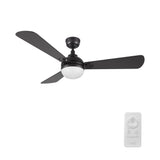 ZEPHYR 52 In 3 Blade Smart Ceiling Fan With Integrated LED Lights With Remote Control