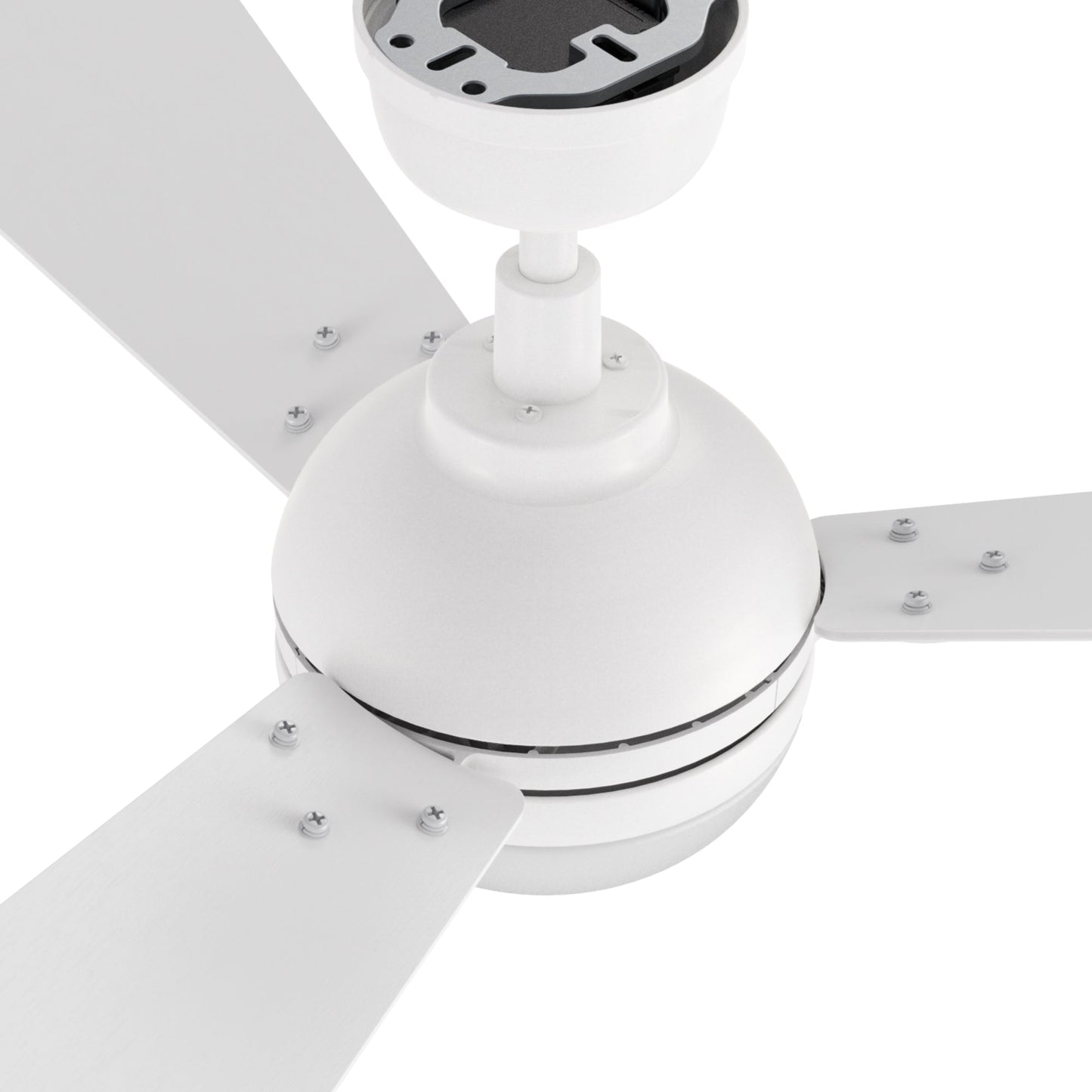 ZEPHYR 52 In 3 Blade Smart Ceiling Fan With Integrated LED Lights With Remote Control