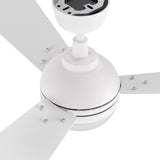 ZEPHYR 52 In 3 Blade Smart Ceiling Fan With Integrated LED Lights With Remote Control