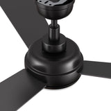 TRYTON 52 In 3 Blade Smart Ceiling Fan With Integrated LED Lights With Google Home