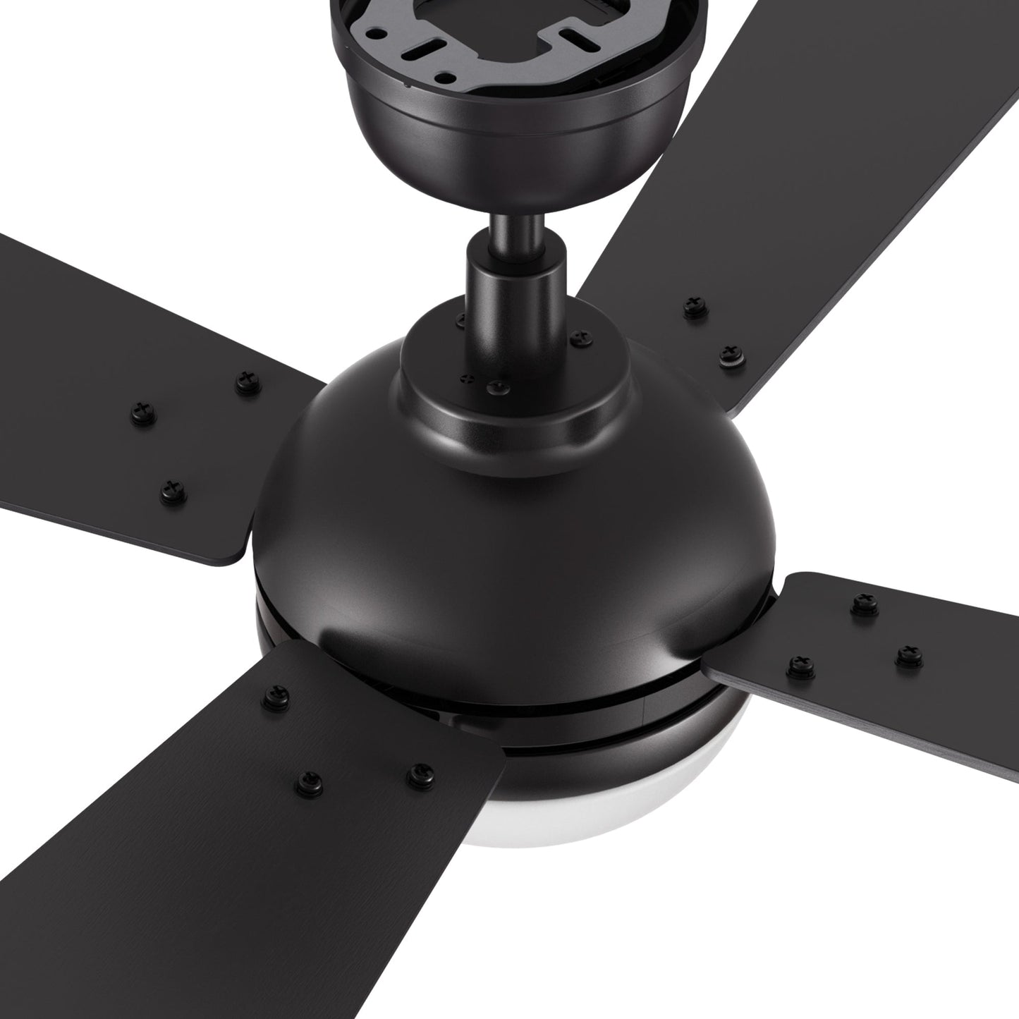 ZEPHYR 52 In 4 Blade Smart Ceiling Fan With Integrated LED Lights With Remote Control