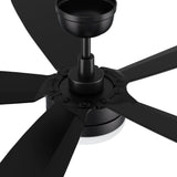 VARA 52 In 5 Blade Smart Ceiling Fan With Integrated LED Lights With Remote