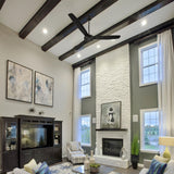 OBERON 56 In 3 Blade Smart Ceiling Fan Without  LED  Lights With Wall Control