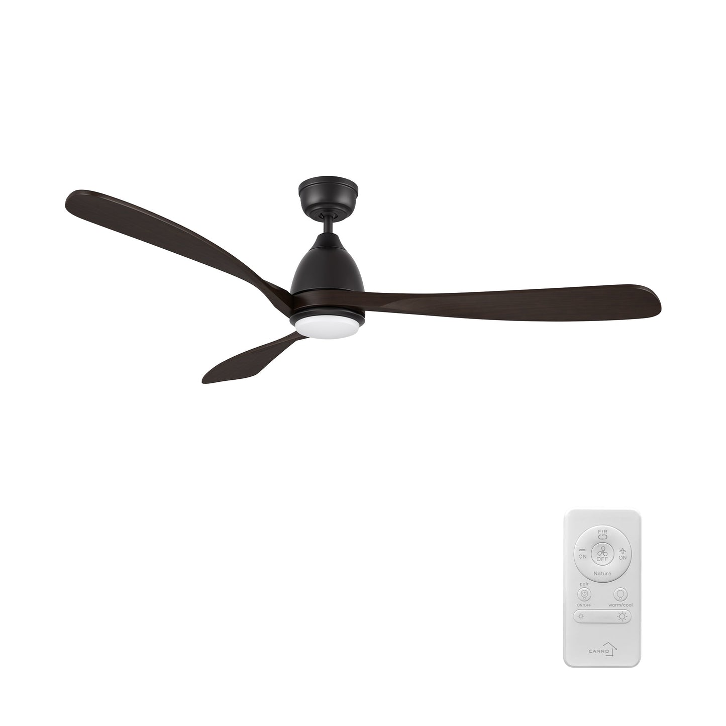 VIENNA 60 In 3 Blade Smart Ceiling Fan With Integrated LED Lights With Remote Control