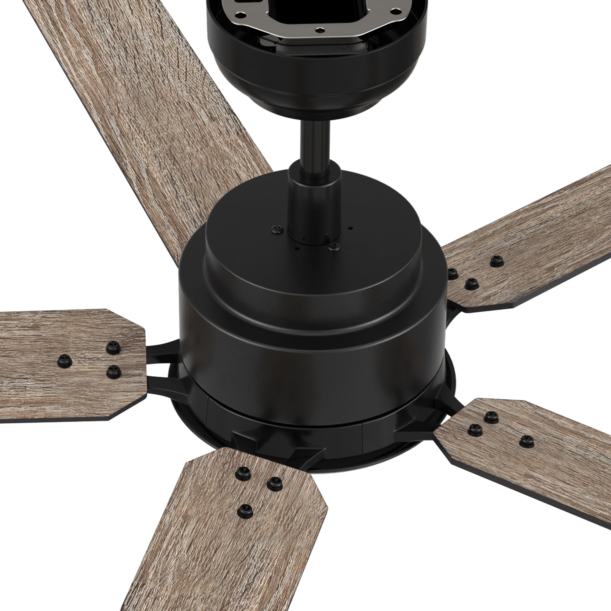 DUNKIRK 60 In 5 Blade Smart Ceiling Fan Without  LED  Lights With Remote Control