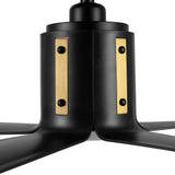 KNOX 60 In 5 Blade Smart Ceiling Fan With Integrated LED Lights With Remote