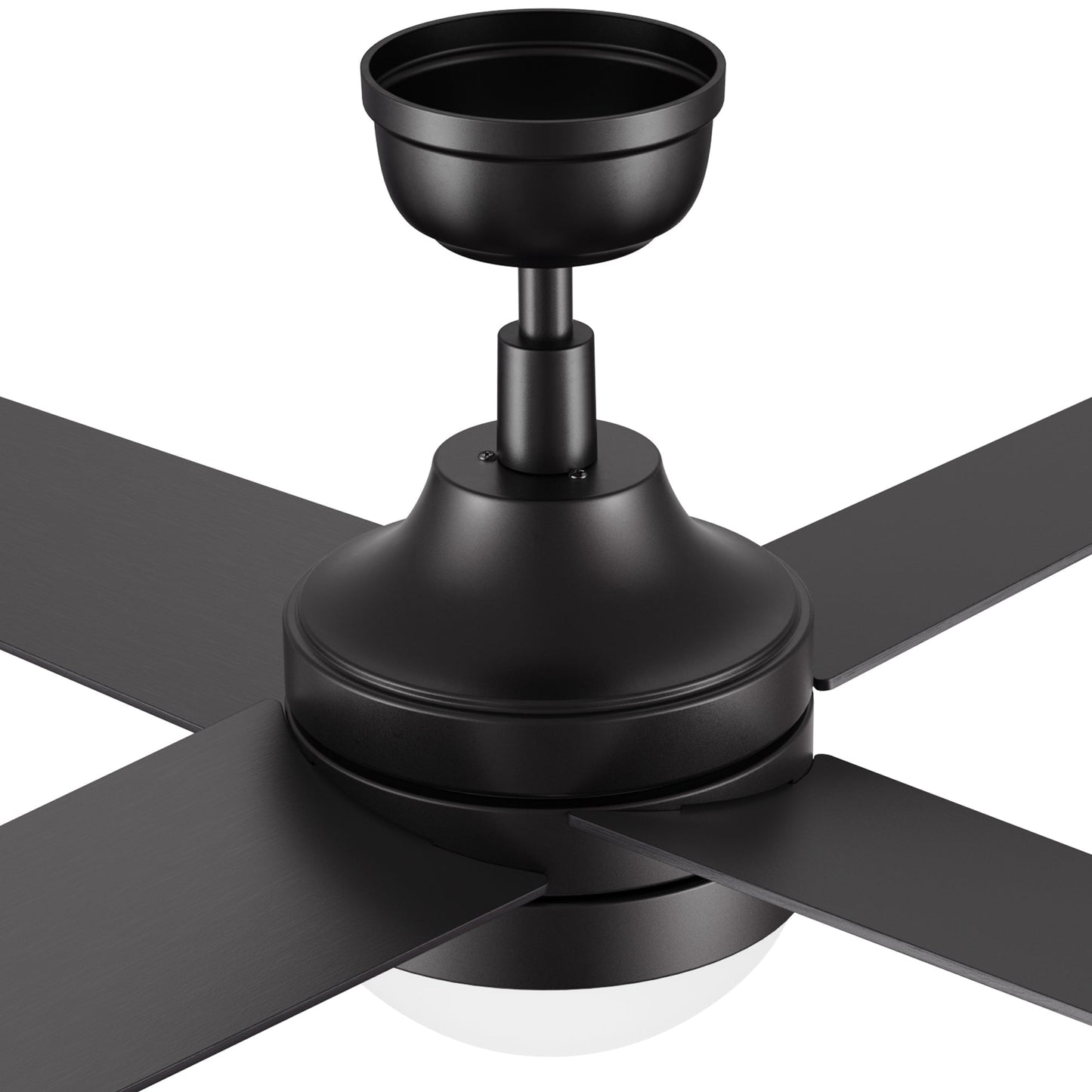 KIMBALL 52 In 4 Blade Smart Ceiling Fan With Integrated LED Lights With Wall Control