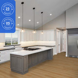 Laminate Water Resistant Flooring, Village Park, 60" x 9-1/4" x 12mm, AC4 Wear Layer - Comfort Heights Collections (19.16SQ FT/ CTN)