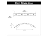 Pulls 3-3/4 Inch (96mm) Center to Center - Hickory Hardware