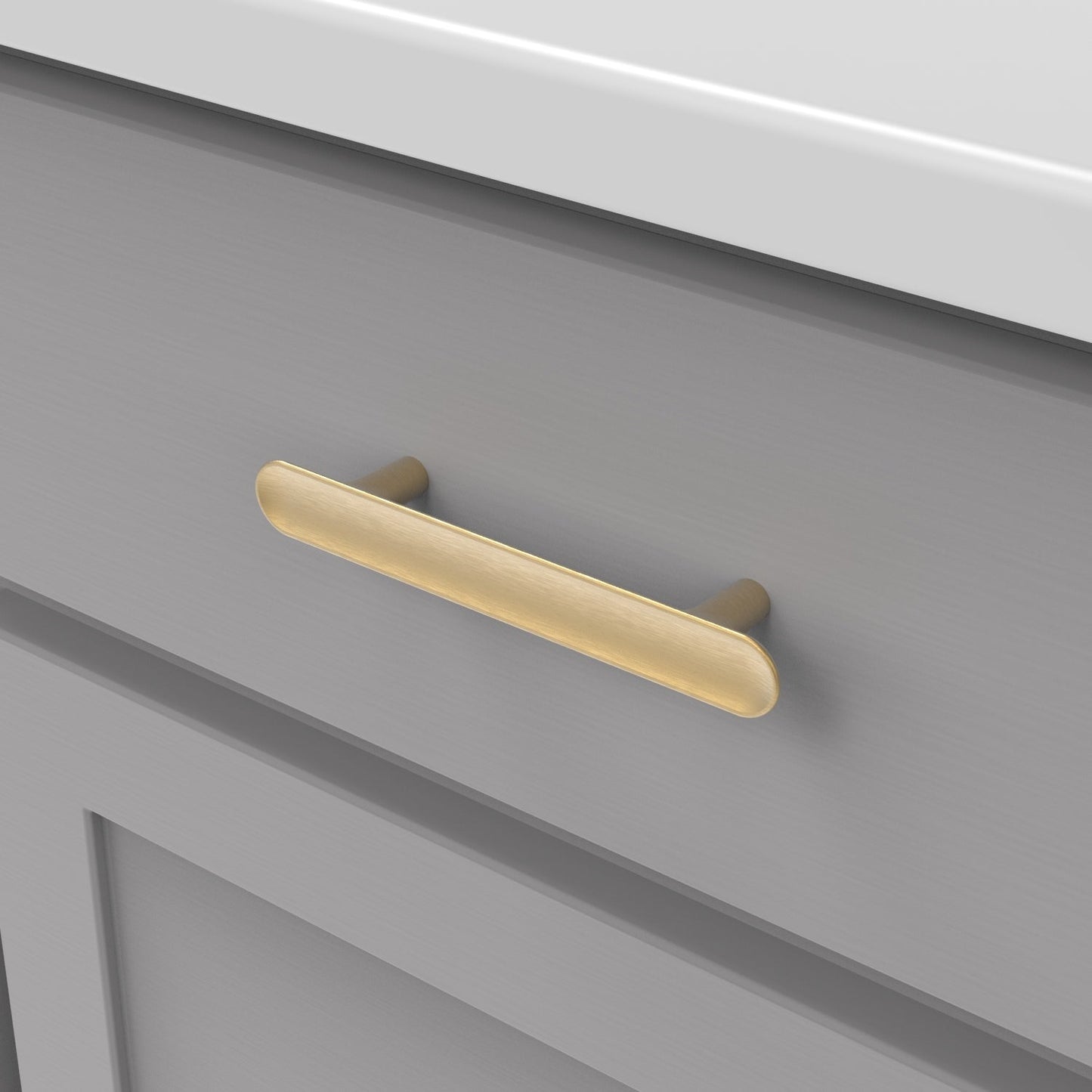 Kitchen Cabinet Handles 3-3/4 Inch (96mm) Center to Center - Hickory Hardware