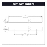 kitchen cabinet pulls 12 Inch Center to Center - Hickory Hardware