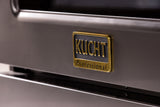 KUCHT Gemstone Professional 30 in. 4.2 cu. ft. Dual Fuel Range for Propane Gas with Sealed Burners and Convection Oven in Titanium Stainless Steel