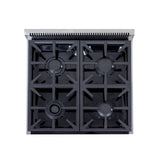 KUCHT Professional 24 in. 2.5 cu. ft. Propane Gas Range and Convection Oven in Stainless Steel with True Simmer Burners