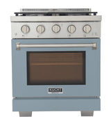 KUCHT Professional 30 in. 4.2 cu. ft. Natural Gas Range and Convection Oven with True Simmer Burners