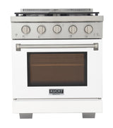 KUCHT Professional 30 in. 4.2 cu. ft. Propane Gas Range with Sealed Burners and Convection Oven