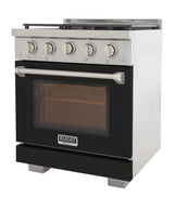 KUCHT Professional 30 in. 4.2 cu. ft. Natural Gas Range with Sealed Burners and Convection Oven