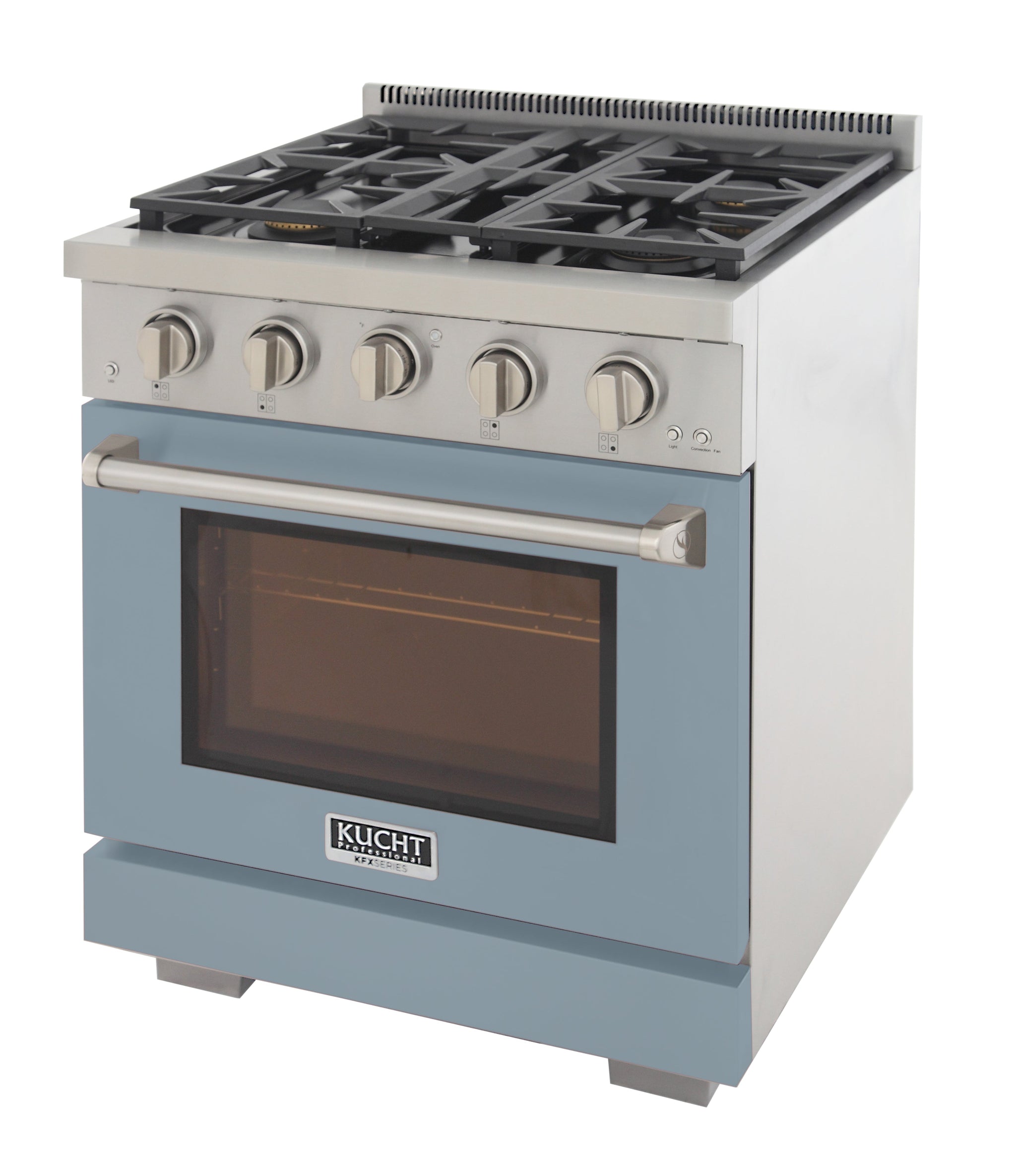 KUCHT Professional 30 in. 4.2 cu. ft. Natural Gas Range with Sealed Burners and Convection Oven