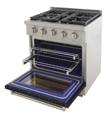 KUCHT Professional 30 in. 4.2 cu. ft. Natural Gas Range with Sealed Burners and Convection Oven