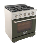KUCHT Professional 30 in. 4.2 cu. ft. Propane Gas Range and Convection Oven with True Simmer Burners