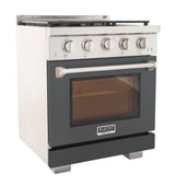 KUCHT Professional 30 in. 4.2 cu. ft. Natural Gas Range with Sealed Burners and Convection Oven