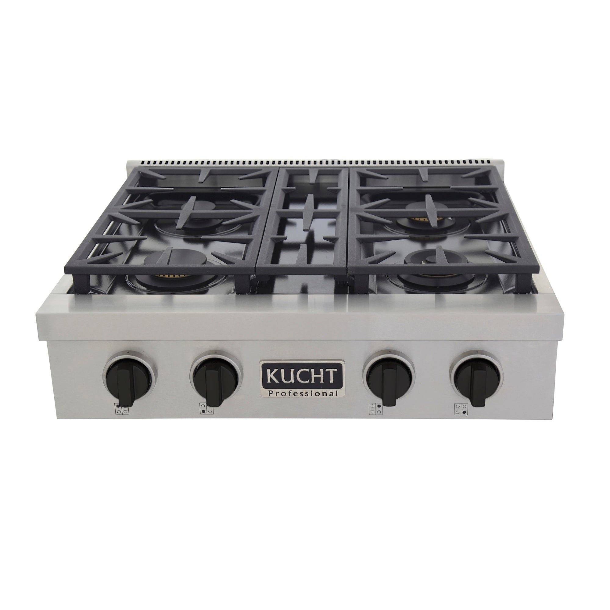 KUCHT Professional 30 in. Propane Gas Range Top with Sealed Burners in Stainless Steel