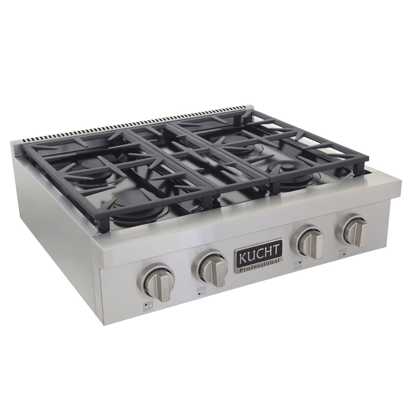 KUCHT Professional 30 in. Propane Gas Range Top with Sealed Burners in Stainless Steel